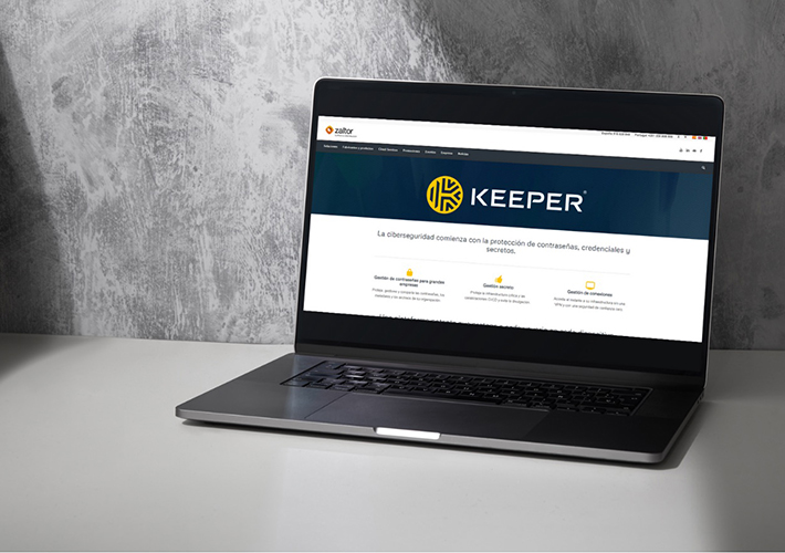 foto noticia Zaltor refuerza su catálogo con la nueva plataforma de ciberseguridad Keeper.